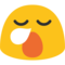 Sleepy Face emoji on Google